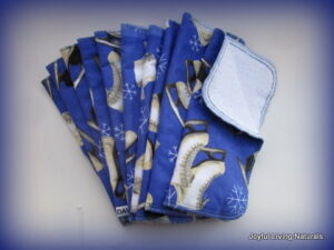 Hankerchips ~ Reusable Cloth Wipes Set